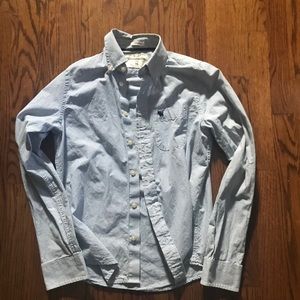 Abercrombie boys button down shirt